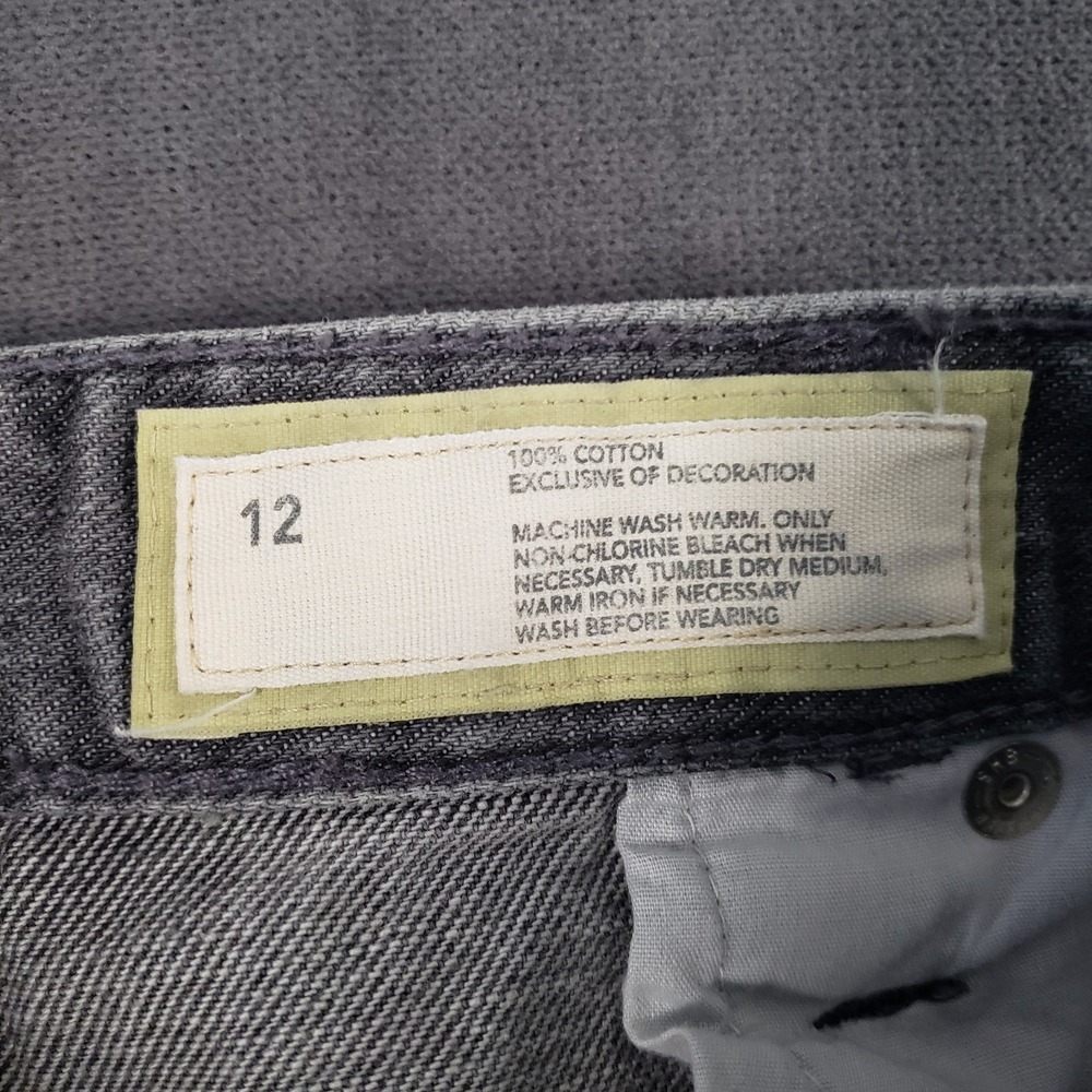 LOFT Straight Leg Jeans in Faded Gray - Picture 8 of 9